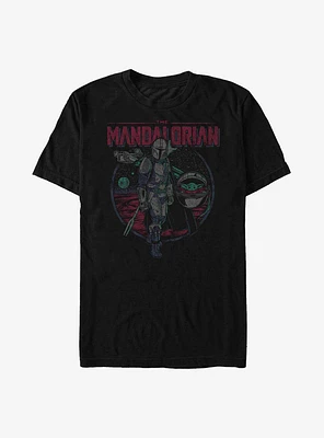 Star Wars The Mandalorian Galaxy Explorers Big & Tall T-Shirt