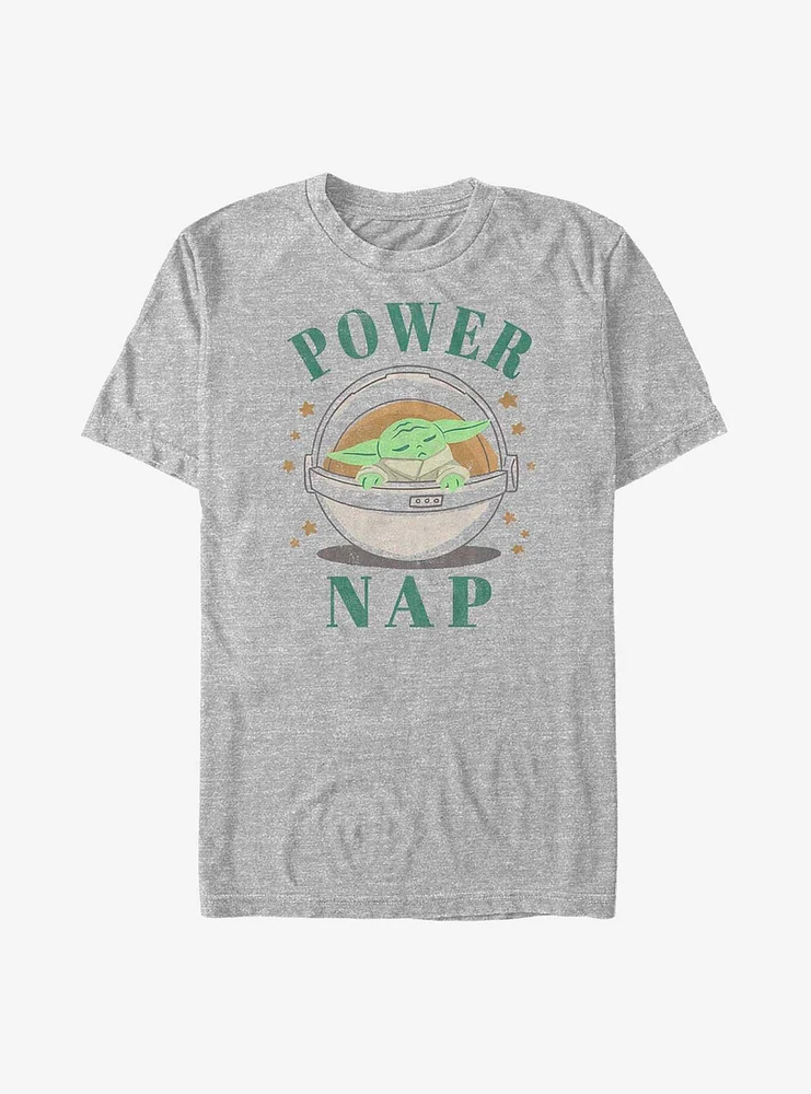 Star Wars The Mandalorian Child Power Nap Big & Tall T-Shirt