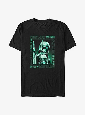 Star Wars Boba Fett Outlaw Big & Tall T-Shirt