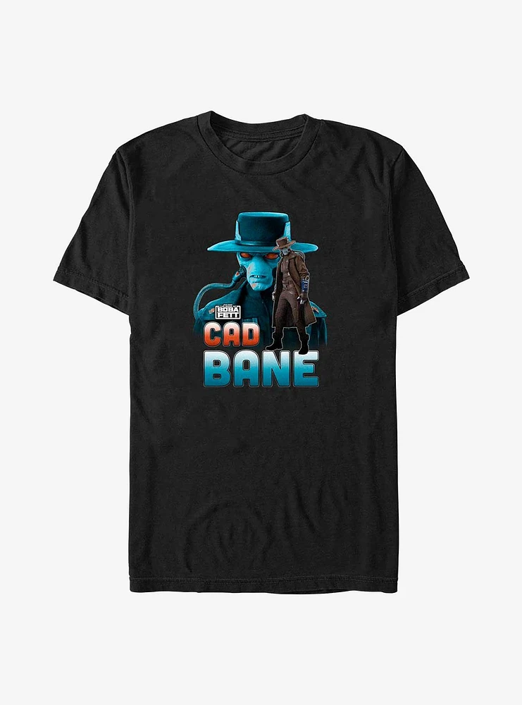 Star Wars The Book of Boba Fett Cad Bane Big & Tall T-Shirt