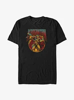 Star Wars The Book of Boba Fett Krrsantan Badge Big & Tall T-Shirt