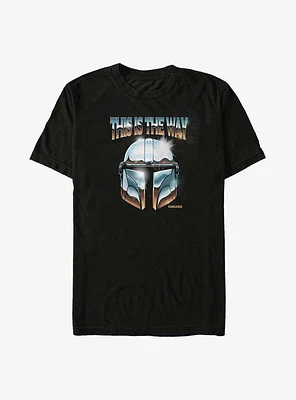 Star Wars The Mandalorian Chrome Dome Big & Tall T-Shirt