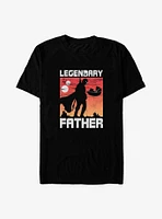 Star Wars The Mandalorian Legendary Father Poster Big & Tall T-Shirt