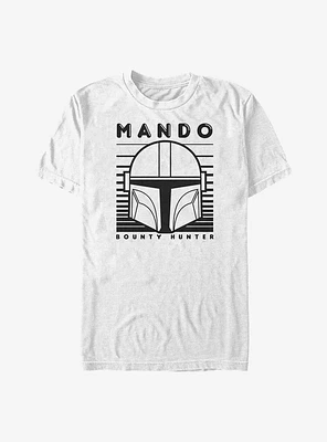 Star Wars The Mandalorian Mando Bounty Hunter Big & Tall T-Shirt