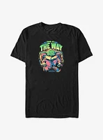 Star Wars The Mandalorian Grogu Meditation Big & Tall T-Shirt