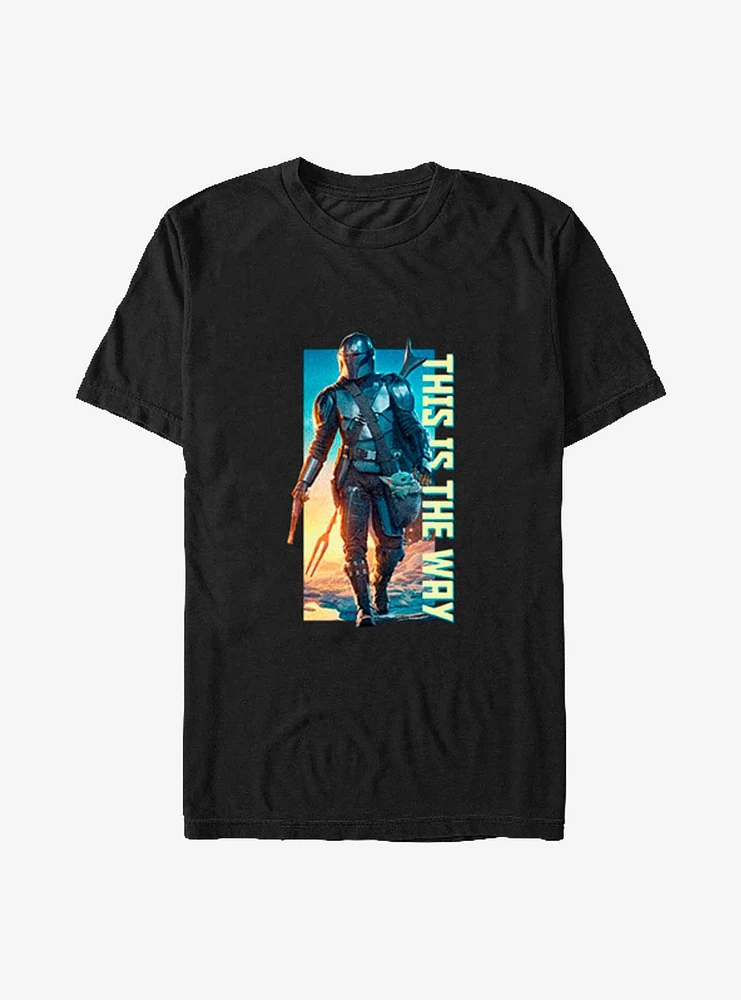 Star Wars The Mandalorian Vertical This Is Way Big & Tall T-Shirt