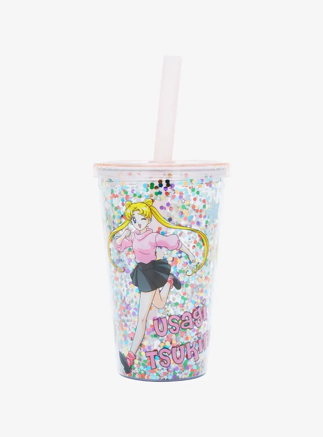 Kuromi 16 Oz Slim Acrylic Travel Cup With Straw