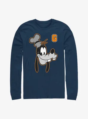 Disney Goofy Varsity Letter Long-Sleeve T-Shirt