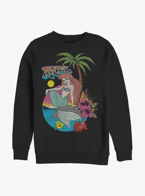 Disney The Little Mermaid Sunset Characters Sweatshirt