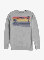 Disney The Little Mermaid Sunset Sillhoutte Sweatshirt