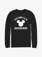 Disney Mickey Mouse The Family Is Vacation Mode Long-Sleeve T-Shirt