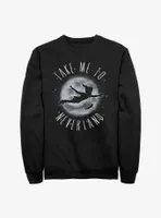 Disney Peter Pan Take Me To Neverland Sweatshirt