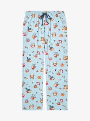 Nintendo Kirby & Waddle Dee Outfits Allover Print Sleep Pants - BoxLunch Exclusive