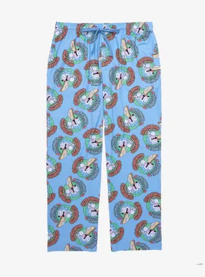 Sonic the Hedgehog Chili Dog Allover Print Plus Sleep Pants - BoxLunch Exclusive