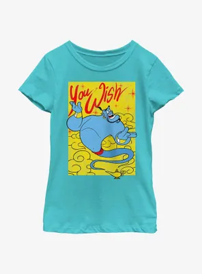 Disney Aladdin You Wish Genie Youth Girls T-Shirt