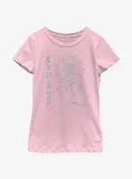 Disney Beauty And The Beast Hold On To Hope Rose Youth Girls T-Shirt