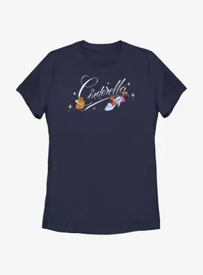 Disney Cinderella Mice Logo Womens T-Shirt