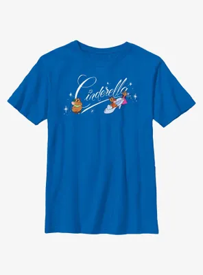 Disney Cinderella Mice Logo Youth T-Shirt