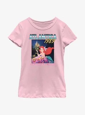 Disney The Little Mermaid Atlantica 1989 Youth Girls T-Shirt