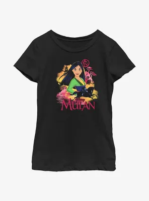 Disney Mulan Scene Portrait Youth Girls T-Shirt
