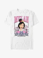 Disney Mulan Floral Portrait T-Shirt