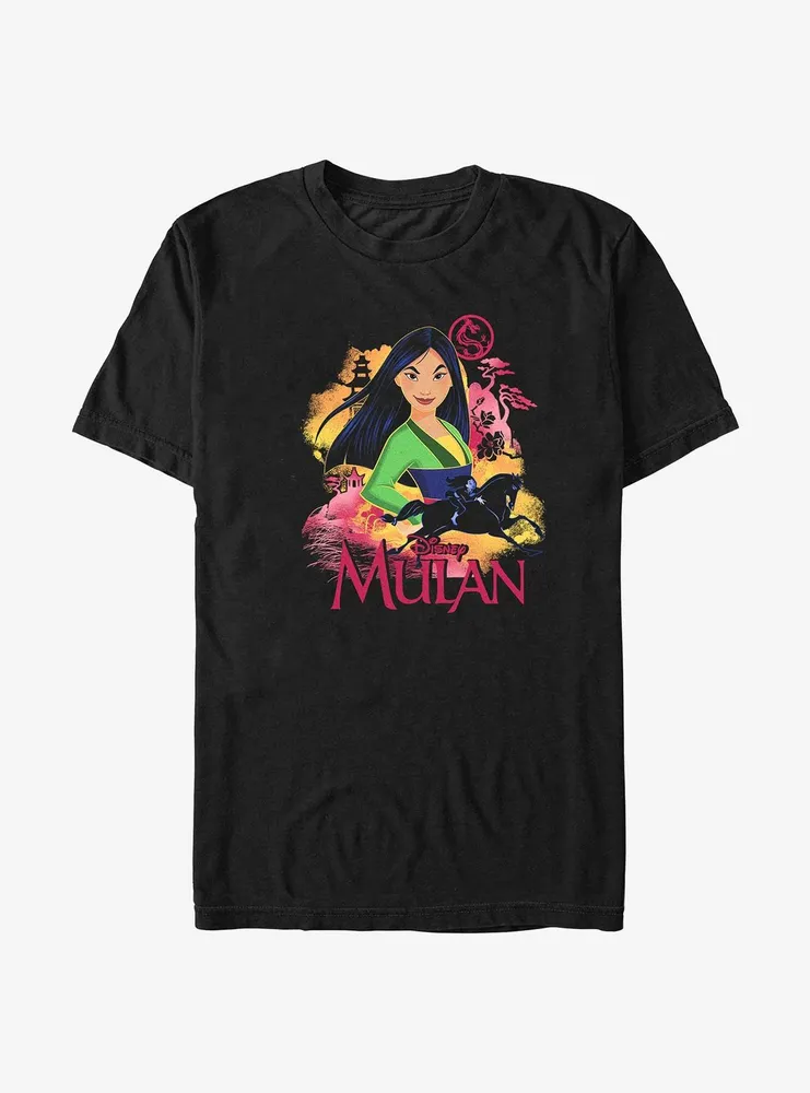 Disney Mulan Scene Portrait T-Shirt