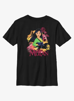 Disney Mulan Scene Portrait Youth T-Shirt
