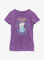 Disney Pinocchio The Blue Fairy Wish Upon A Star Youth Girls T-Shirt