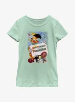 Disney Pinocchio Watercolor Cover Youth Girls T-Shirt