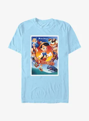 Disney Pinocchio Classic Movie Poster T-Shirt