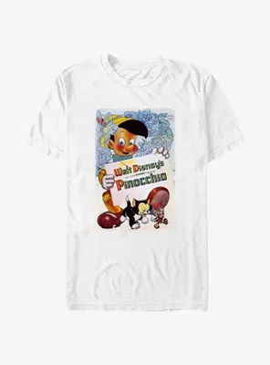 Disney Pinocchio Watercolor Cover T-Shirt
