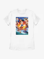 Disney Pinocchio Classic Movie Poster Womens T-Shirt