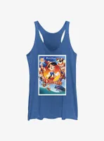 Disney Pinocchio Classic Movie Poster Womens Tank Top