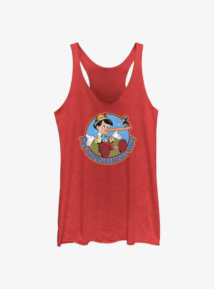 Disney Pinocchio I'm Branching Out Womens Tank Top