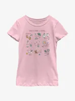 Disney Princesses Once Upon A Time Icons Youth Girls T-Shirt