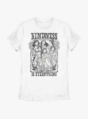 Disney Princesses Kindness Is Everything Womens T-Shirt