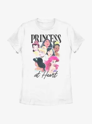 Disney Princesses Princess At Heart Womens T-Shirt