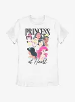 Disney Princesses Princess At Heart Womens T-Shirt