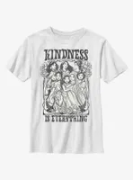 Disney Princesses Kindness Is Everything Youth T-Shirt