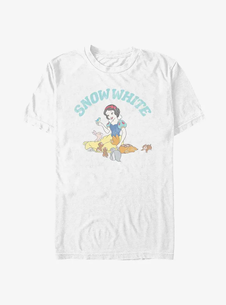 Disney Snow White And The Seven Dwarfs Woodland Animals T-Shirt