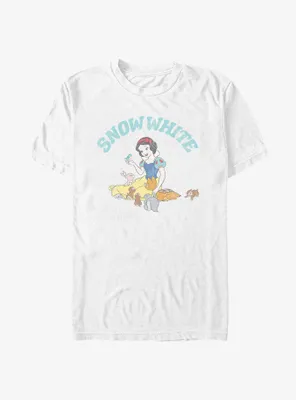 Disney Snow White And The Seven Dwarfs Woodland Animals T-Shirt