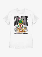 Disney Snow White And The Seven Dwarfs Dwarf Stack Womens T-Shirt