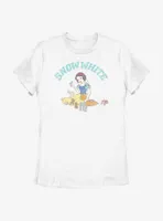 Disney Snow White And The Seven Dwarfs Woodland Animals Womens T-Shirt