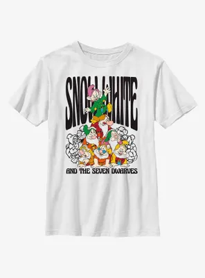 Disney Snow White And The Seven Dwarfs Dwarf Stack Youth T-Shirt