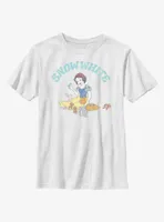 Disney Snow White And The Seven Dwarfs Woodland Animals Youth T-Shirt