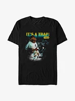 Star Wars Admiral Rapbars It's A Trap Big & Tall T-Shirt