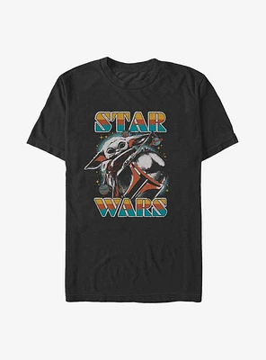 Star Wars The Mandalorian Grogu Don't Forget Your Helmet Big & Tall T-Shirt