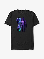 Star Wars The Mandalorian Mando Glitch Big & Tall T-Shirt