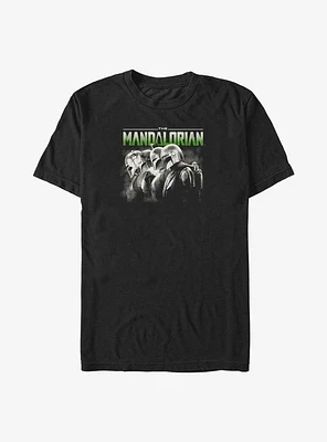 Star Wars The Mandalorian Mando Lineup Big & Tall T-Shirt