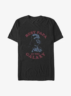 Star Wars Best Papa the Galaxy Big & Tall T-Shirt